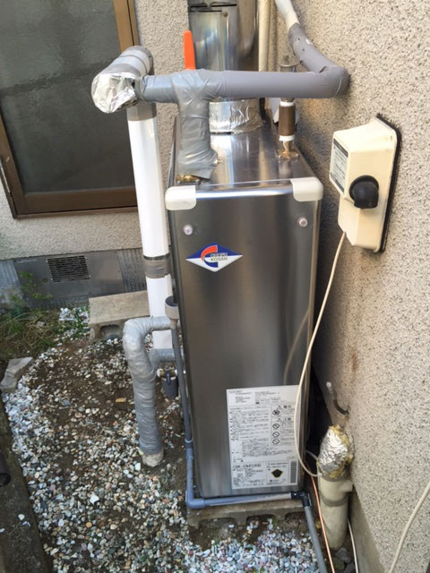 石油ボイラー取替工事