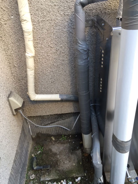 石油ボイラー取替工事
