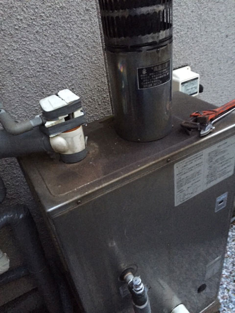 石油ボイラー取替工事